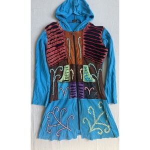 Hippy Zip Up Women's Dress/tunic XXL